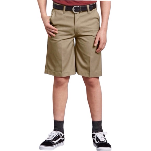 Dickies Other - Dickies Classic Fit Flat Front Khaki Shorts